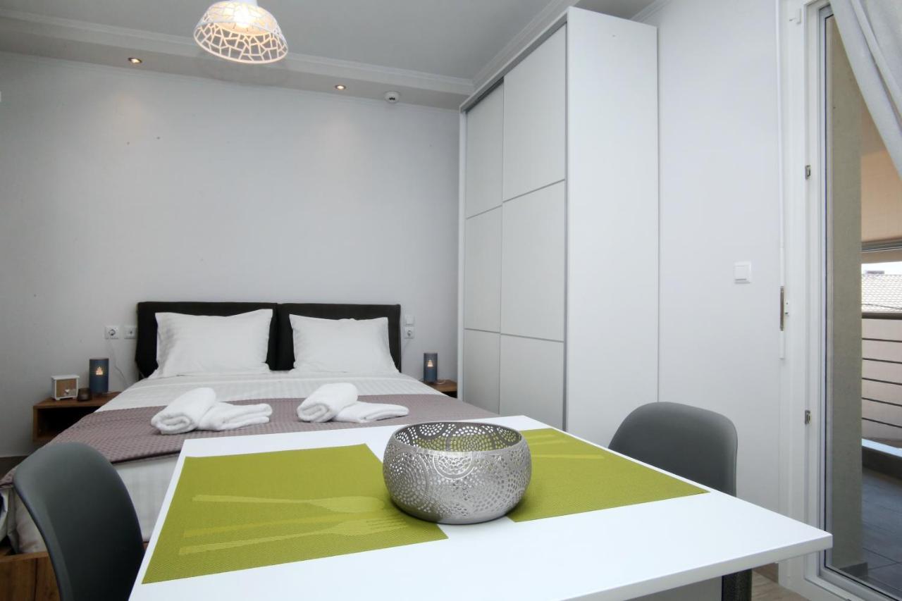 Sunsetperamos Aparthotel Néa Péramos Kültér fotó